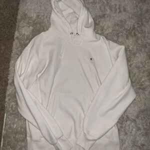 Champion Men's Classic White Hoodie